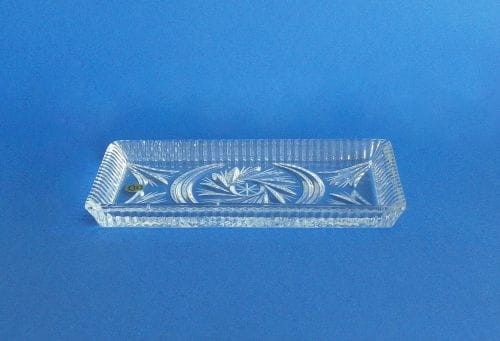 TACA KRYSZTAŁOWA 20X11 CM